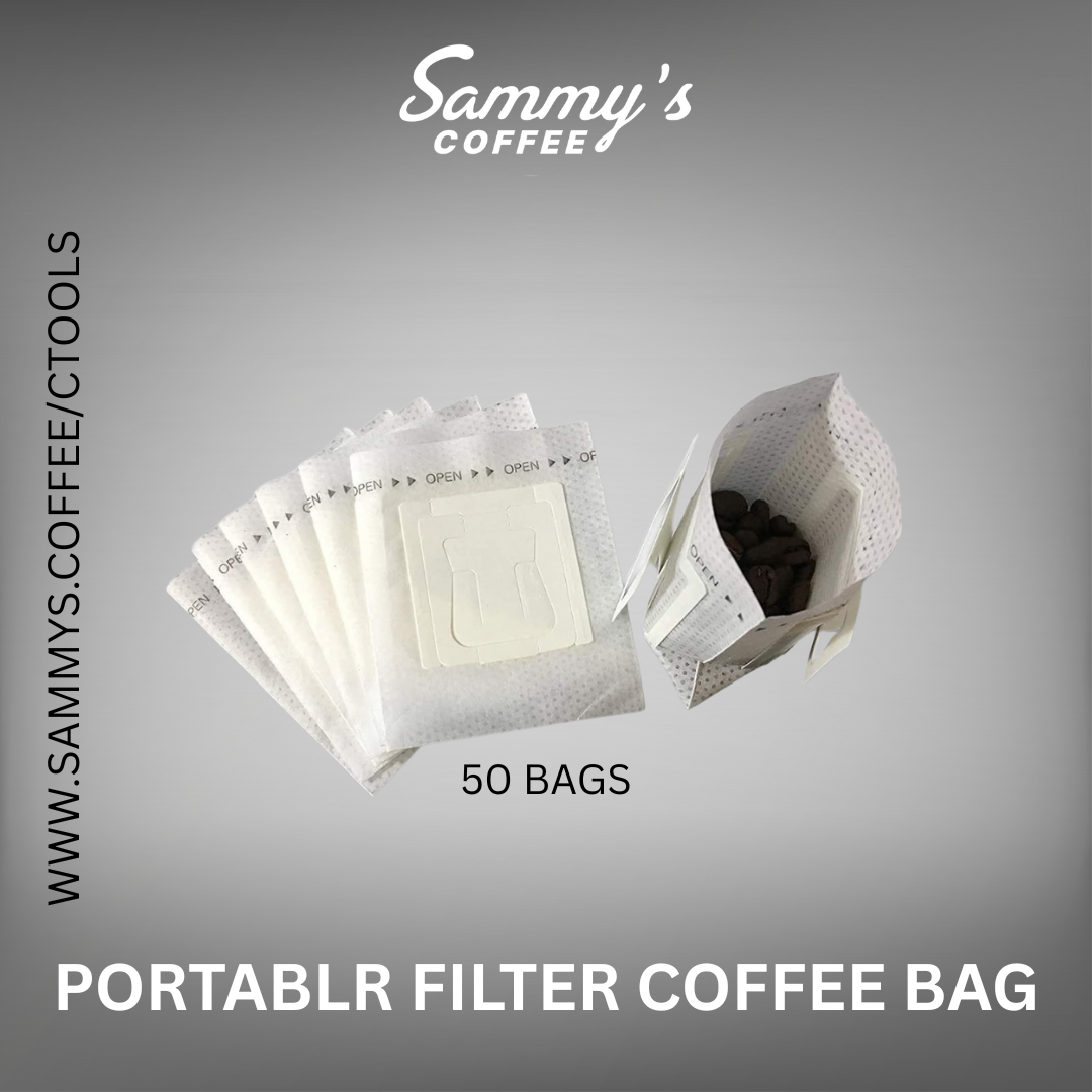 Portable Coffee Filter Paper Hanging Ear Drip Bag 50 Pcs