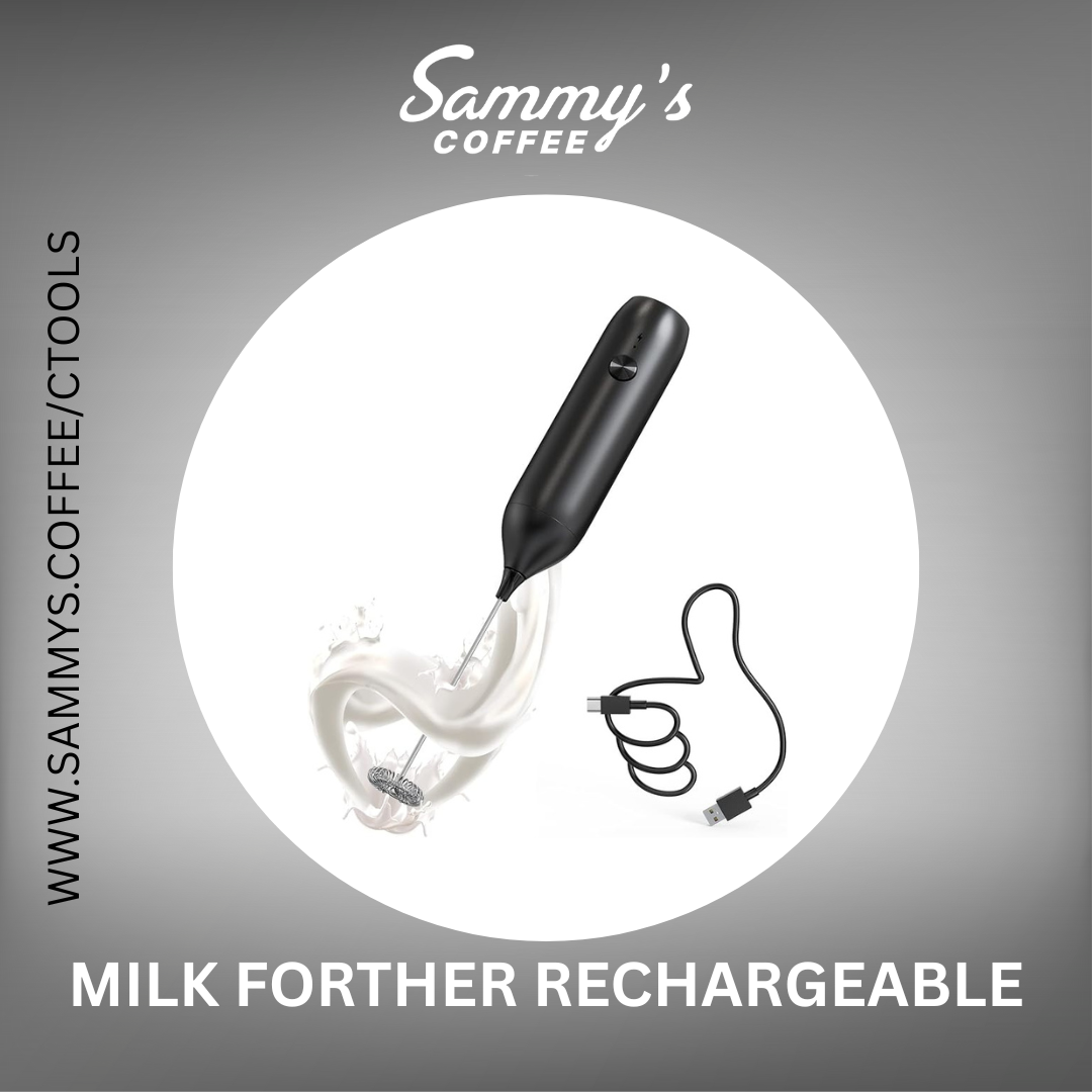 Milk Frother Handheld Rechargeable